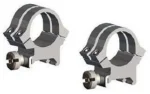 Weaver Quad Lock Detachable Scope Rings 1" High Silver - alternate view 2