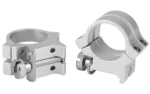 Weaver Quad Lock Detachable Scope Rings 1" High Silver - alternate view 4
