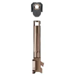 Radian Weapons Afterburner Compensator and Ramjet Barrel Combo, bronze barrel and black compensator