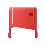 Real Avid Smart-Fit Vise Block Sleeve for AR-10, front view of red U-shaped sleeve