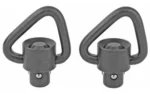 Grovtec Us Inc. Grovtec Recessed Plunger Heavy Duty Angled Loop Push Button Swivels Black - alternate view 2