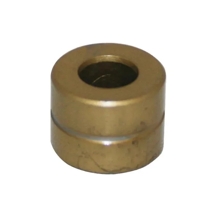 redding-neck-sizing-bushings-266-primary Redding Neck Sizing Bushings, close-up of a brass-colored cylindrical bushing