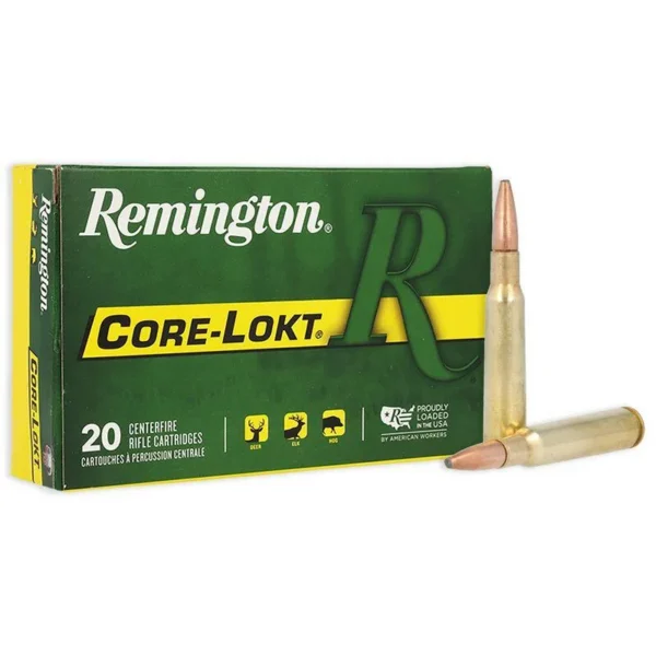 Remington Arms Co. Inc. Remington Core-Lokt Rifle Ammunition 7mmx57 Mauser 140 gr PSP 2660 fps 20/ct