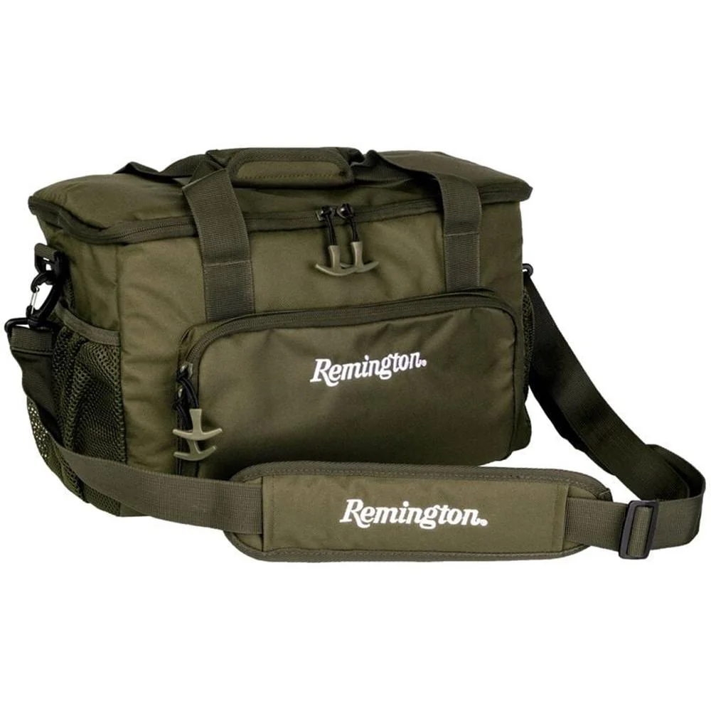 remington-gun-club-range-bag-16x9x95-od-green-primary Remington Arms Co. Inc. Remington Gun Club Range Bag 16" x 9" x 9.5" OD Green