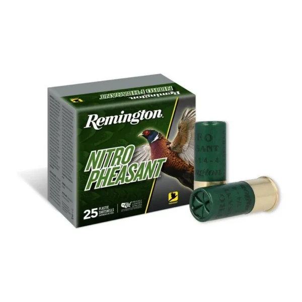 Remington Arms Co. Inc. Remington Nitro Pheasant Shotshells 12 ga 2-3/4 in 1-1/4 oz #4 1400 fps 25/ct