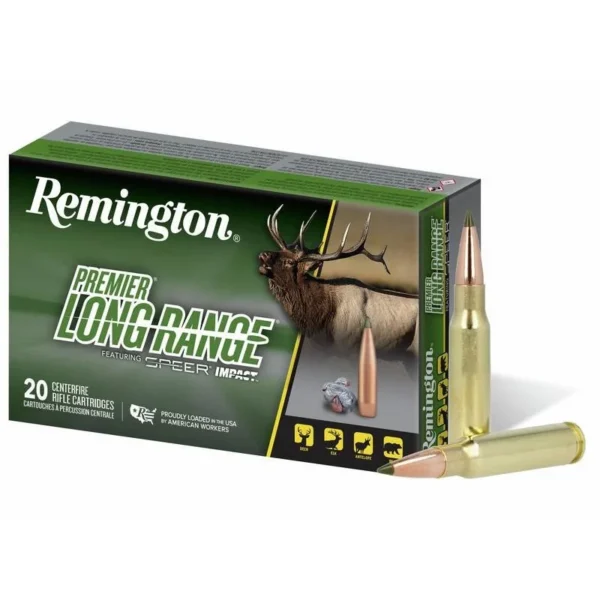 Remington Arms Co. Inc. Remington Premier Long Range w/Speer Impact Rifle Ammunition .308 Win 172gr PT 2635 fps 20/ct