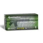 Remington Arms Co. Inc. Remington Subsonic Rifle Ammunition .300 AAC Blackout 220gr OTFB 940 fps 20/ct - alternate view 2