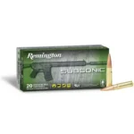 Remington Arms Co. Inc. Remington Subsonic Rifle Ammunition .300 AAC Blackout 220gr OTFB 940 fps 20/ct