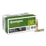 Remington UMC Bulk Rifle Ammunition .300 AAC Blackout, green box with two cartridges