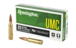 Remington Arms Co. Inc. Remington UMC Rifle Ammunition .308 Win 150 gr FMJ 2820 fps 20/ct - alternate view 3