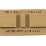 REPTILIA AUS Offset Mount ACRO FDE, tan product box viewed from above