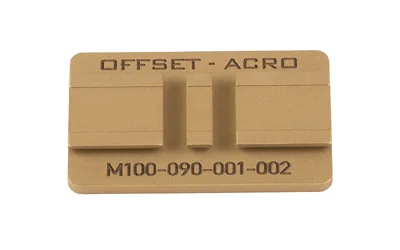 REPTILIA AUS Offset Mount ACRO FDE, tan product box viewed from above
