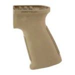 REPTILIA CQG AK PISTOL GRIP flat dark earth, right-side view with textured front and backstrap