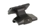 Reptilia DOT MOUNT 45 ACRO/MPS black angled side view with clamp and mounting screw