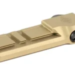 REPTILIA DOT MNT LOW MPS/ACRO FDE low-profile optic mount in angled top view