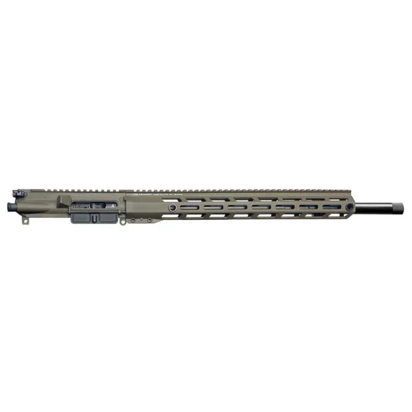 Rise Armament Watchman XR, Patriot Brown upper with ventilated handguard, right-side view