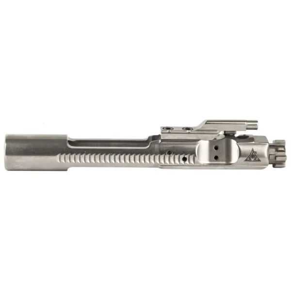 Rise Armament RA-1011 AR-15 Bolt Carrier Group silver metal assembly in side view