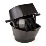 Mayville Engineering Co./Mec MEC Rotary Media Separator, black with open basket and crank handle