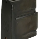 Ruger Rifle Magazine for Gunsite Scout, black oxide, angled side view