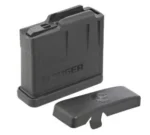 MAG RUGER AI STYLE 308WIN/6.5CM 5RD black magazine with detached base plate