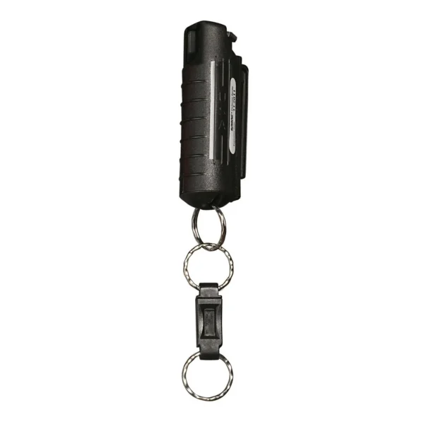 Security Equipment Corporation Sabre Advanced 3 in 1 defense spray, black canister with key ring