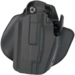 Safariland SL 578 GLS PRO-FIT WIDE FIT, black right-hand holster in front three-quarter view