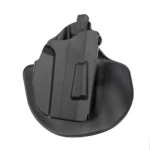 Safariland SL 7378 ALS, black right-hand paddle holster in front three-quarter view