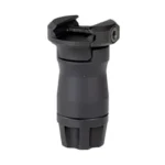 Samson Pic Vert Grip Short Standard Black, short black vertical grip in angled side view