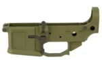 SANTAN STT-15 PILLAR LWR RCVR ODG olive drab lower receiver, left-side view