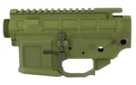 SanTan STT15 receiver combo, OD green right-side view with top rail and trigger guard