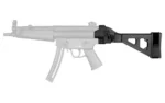 SB Tactical SBT5-22 Side Folding Brace for HK MP5 Black - alternate view 4