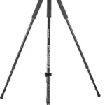 Truglo Solid Shot Shooting Rest black tripod fully extended with three legs and top cradle