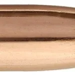 Sierra Varminter Rifle Bullets, copper-colored bullet in side view with pointed nose
