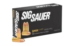 Sig Sauer Sig Elite Performance Handgun Ammunition 9mm Luger 115 gr FMJ 1185 fps 50/ct - alternate view 5