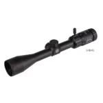 Sig Sauer Buckmasters rifle scope, black right-side view with adjustment turrets