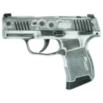 Sig Sauer Exclusive P365-380 "Sun Flower" Handgun 380 Auto 10rd Magazine 3.1" Barrel Black Manual Safety - alternate view 2