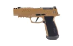 Sig Sauer P365 AXG DH3 Handgun 9mm Luger 10rd Magazines(3) 3.7" Barrel Coyote Optic Ready - alternate view 3