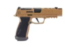 Sig Sauer P365 AXG DH3 Handgun 9mm Luger 10rd Magazines(3) 3.7" Barrel Coyote Optic Ready - alternate view 4