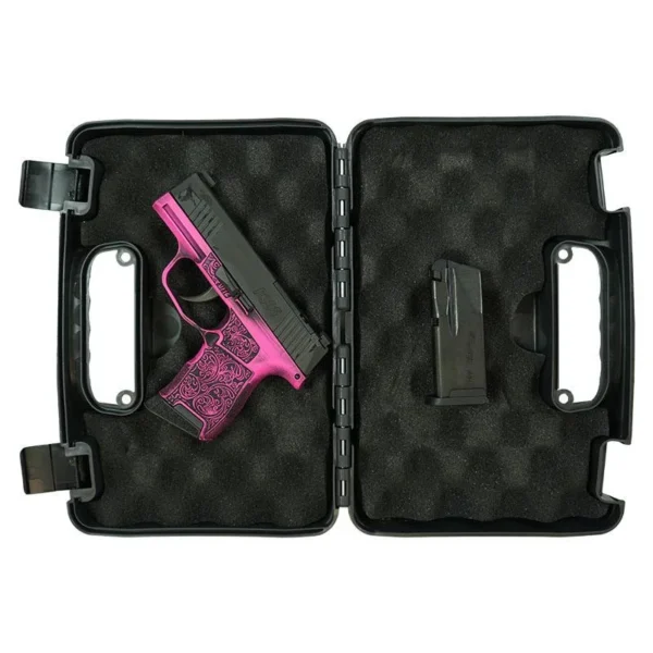 Sig Sauer Exclusive P365 Handgun 9mm Luger 10rd Magazine(2) 3.1" Barrel Filigree Night Sights Optic Ready