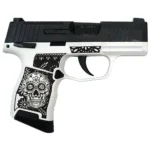Sig Sauer Exclusive "Sugar Skull" P365 Optic Ready Handgun 9mm Luger 10rd Magazines(2) 3.1" Barrel X-RAY 3 Sights Manual