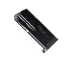 Sig Sauer P365XL magazine, black angled side view with flush base plate