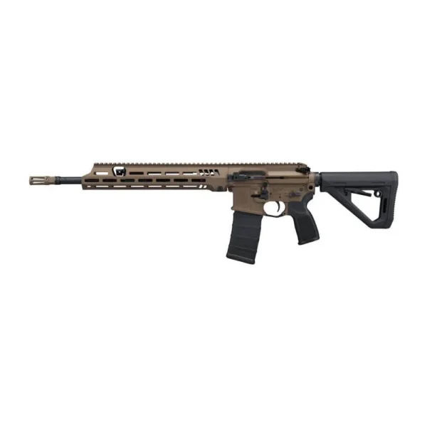 Sig Sauer SIG516 Gen 3 Rifle 5.56mm 30rd Mag(1) 16" Barrel Bronze Cerakote Tele Stock Aluminum M-LOK Handguard