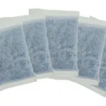 AOB Lockdown Rechargeable Silica Gel, five translucent packets fanned out
