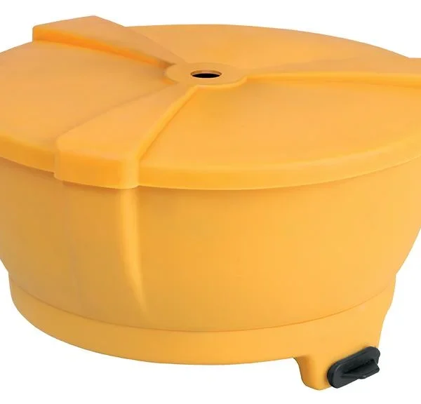 SmartReloader SR787 Niagara Media Falls Upgrade Kit, orange lidded bowl with black outlet