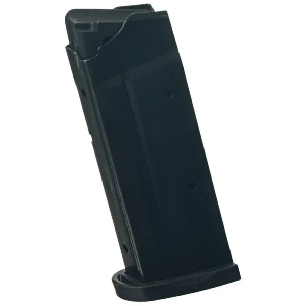 Promag Smith & Wesson Shield Handgun Magazine blue steel, angled side view
