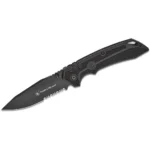 Battenfeld Knives Smith & Wesson Special Ops Folding Knife 3.5" Clip Point Blade Black - alternate view 2