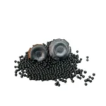 Double Tap DT SnakeShot Defense Ammunition, black shot pellets and two expanded projectiles