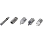 GunSlick 4 Piece Snap Lock Adaptor Pack Shotgun with small metal adapters arranged in a row
