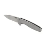 Sog Specialty Knives Inc. SOG Knives Aegis FLK 2.0 Folding Knife 3-1/4" Drop Point Blade Silver - alternate view 3