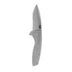 Sog Specialty Knives Inc. SOG Knives Aegis FLK 2.0 Folding Knife 3-1/4" Drop Point Blade Silver